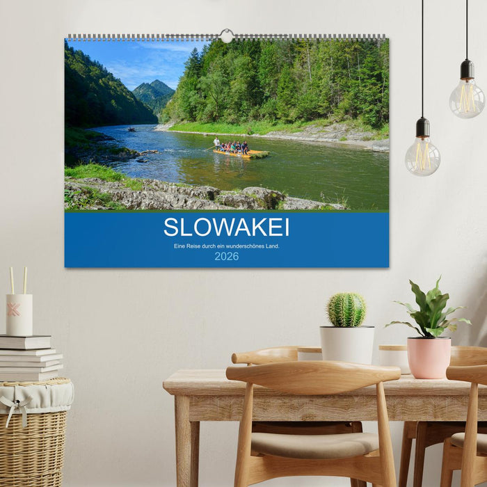 Slowakei - Eine Reise durch ein wunderschönes Land. (CALVENDO Wandkalender 2026)