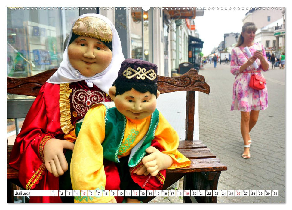 Kasaner Kaleidoskop - Tatarstans prachtvolle Hauptstadt (CALVENDO Premium Wandkalender 2026)