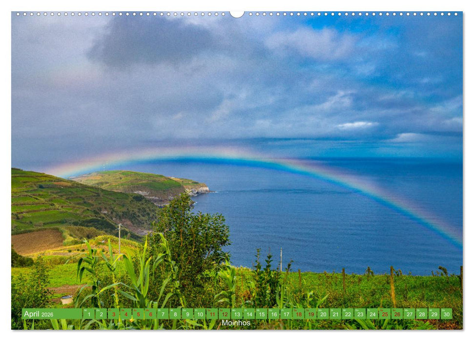 Azoren: Europas milder Westen (CALVENDO Wandkalender 2026)