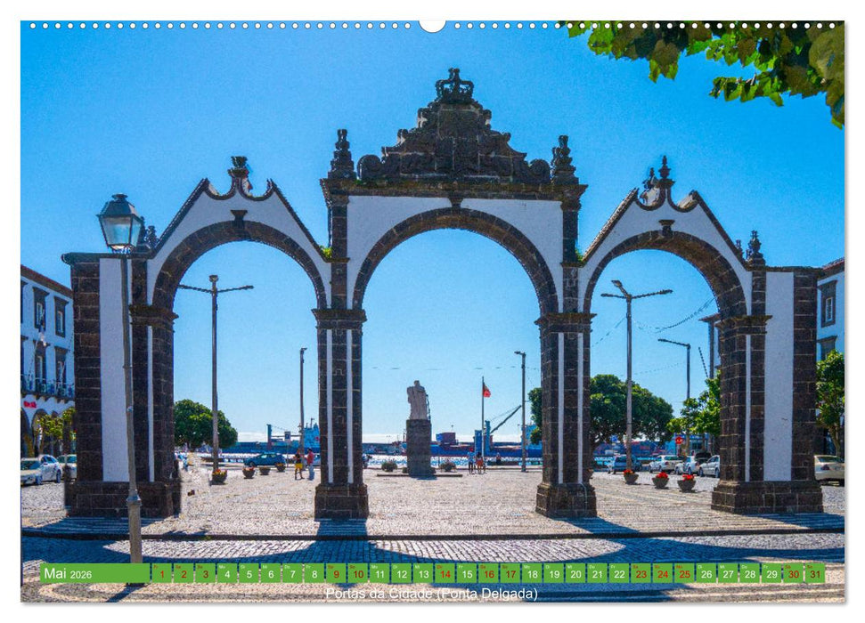 Azoren: Europas milder Westen (CALVENDO Wandkalender 2026)