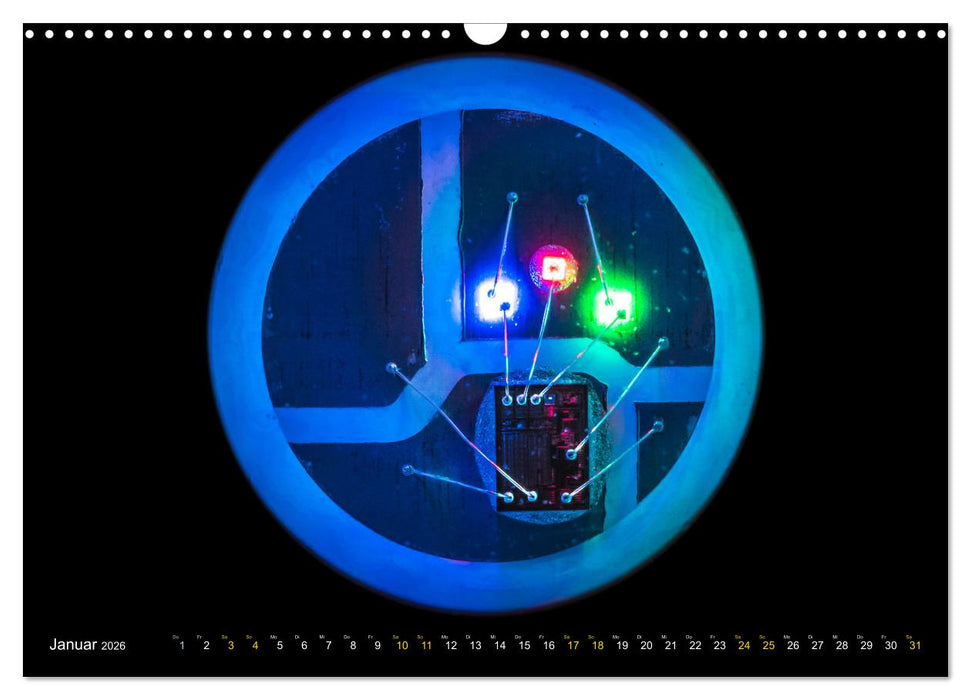Kunst LICHT Kalender (CALVENDO Wandkalender 2026)