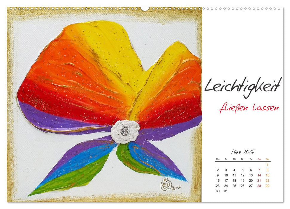 SeelenFreudeBilder - Farbenfrohe Impulse zum Entspannen und Träumen (CALVENDO Wandkalender 2026)