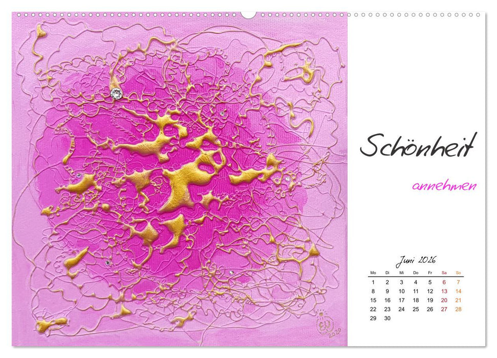 SeelenFreudeBilder - Farbenfrohe Impulse zum Entspannen und Träumen (CALVENDO Wandkalender 2026)