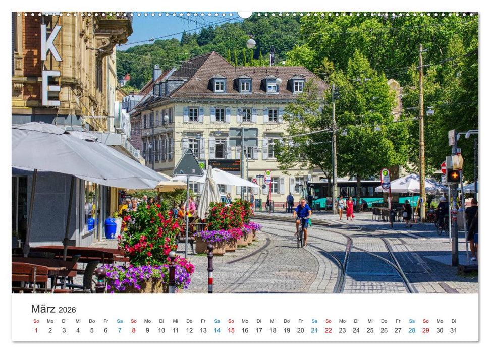Durlach - Karlsruhes mittelalterlicher Stadtteil (CALVENDO Wandkalender 2026)
