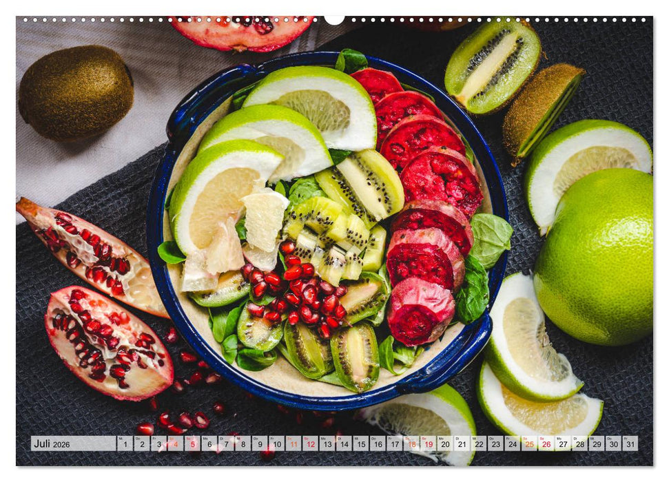 Leckere Salate (CALVENDO Premium Wandkalender 2026)