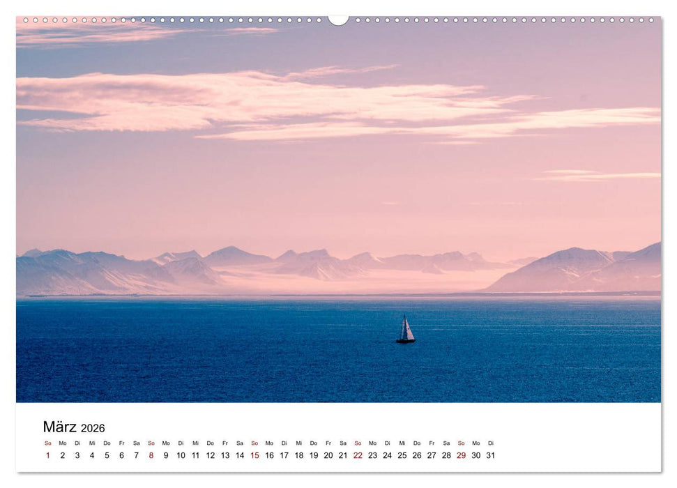 Zwischen Trondheim und Spitzbergen (CALVENDO Premium Wandkalender 2026)