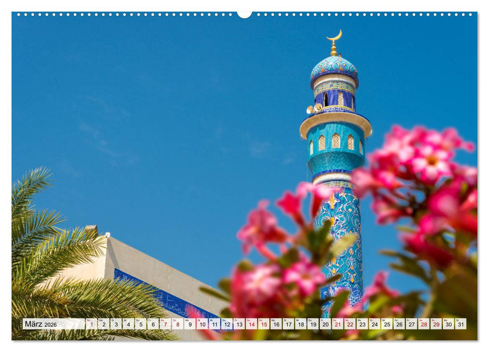 Entlang der Küste von Muscat (CALVENDO Premium Wandkalender 2026)