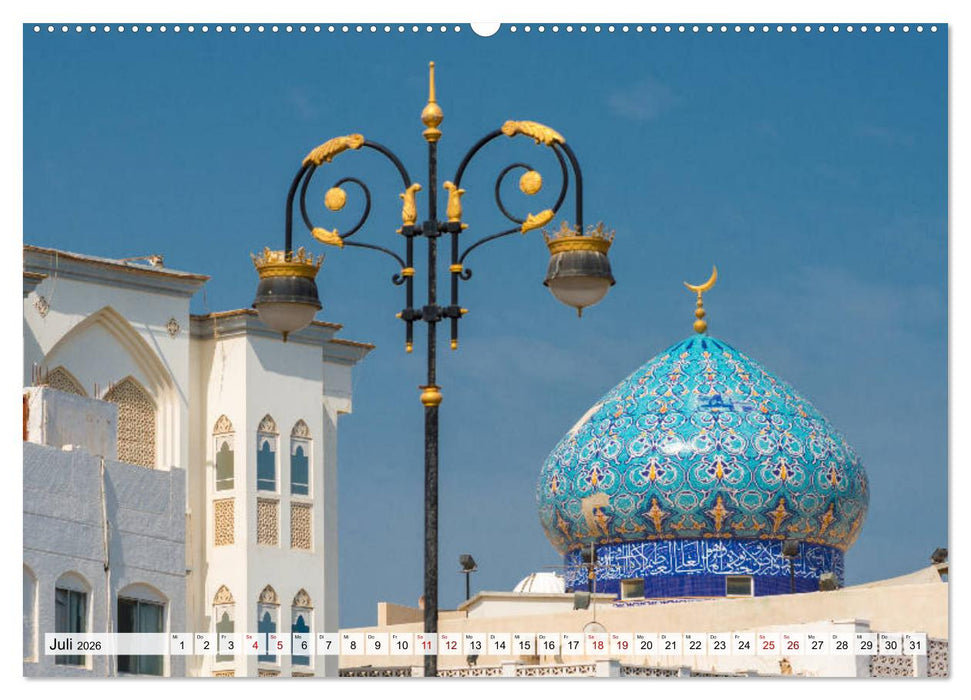 Entlang der Küste von Muscat (CALVENDO Premium Wandkalender 2026)