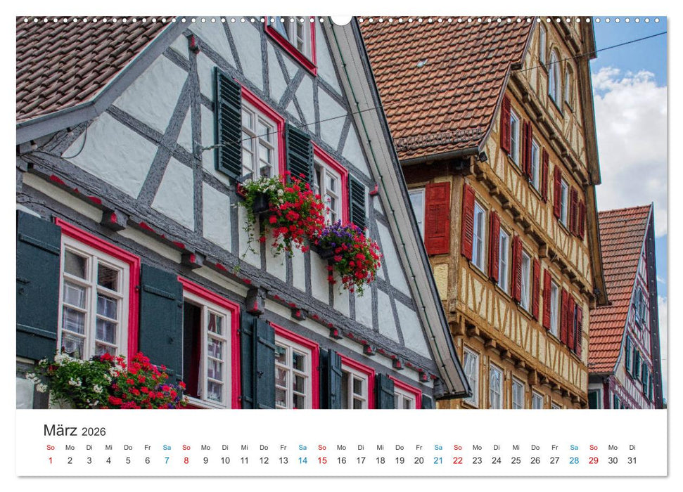 Calw - Die Hermann-Hesse-Stadt (CALVENDO Wandkalender 2026)