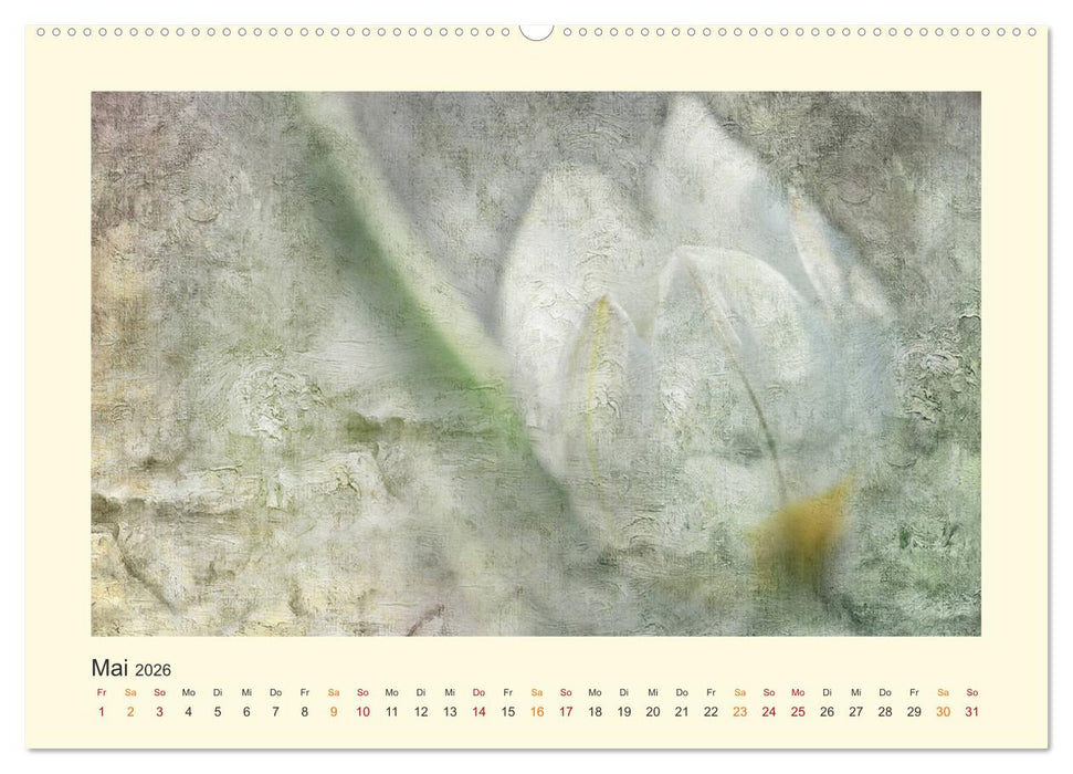 Fotografie trifft Malerei (CALVENDO Premium Wandkalender 2026)