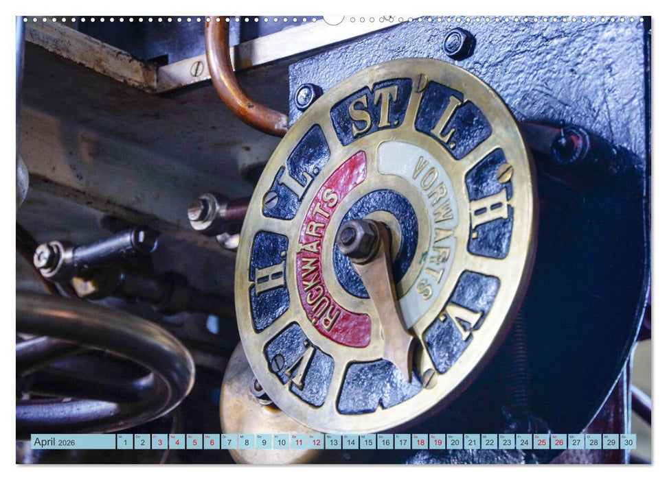 Dampfmaschinen - Technik (CALVENDO Wandkalender 2026)