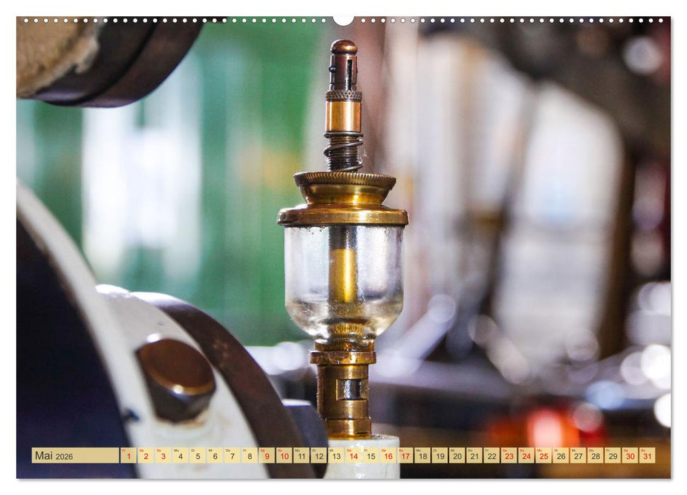 Dampfmaschinen - Technik (CALVENDO Wandkalender 2026)