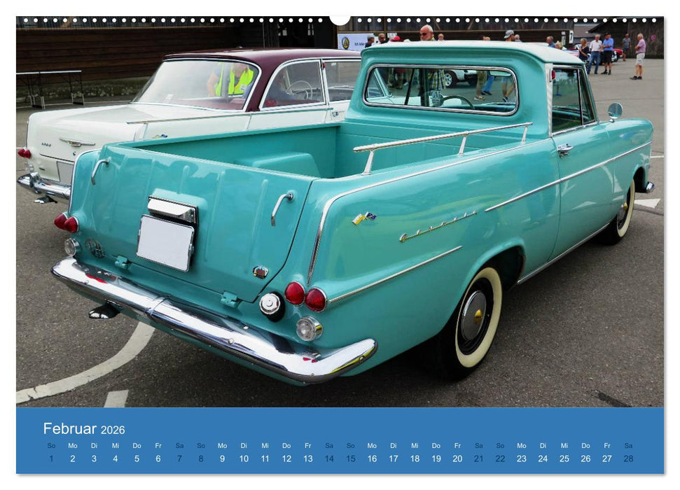 Opel Classics (CALVENDO Premium Wandkalender 2026)