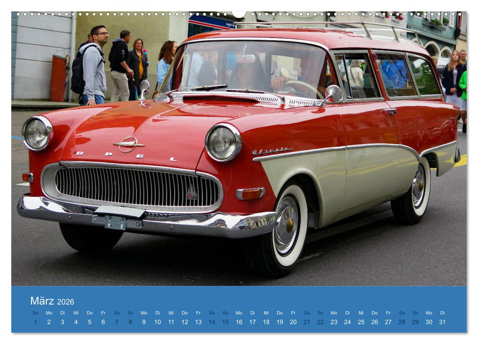 Opel Classics (CALVENDO Premium Wandkalender 2026)