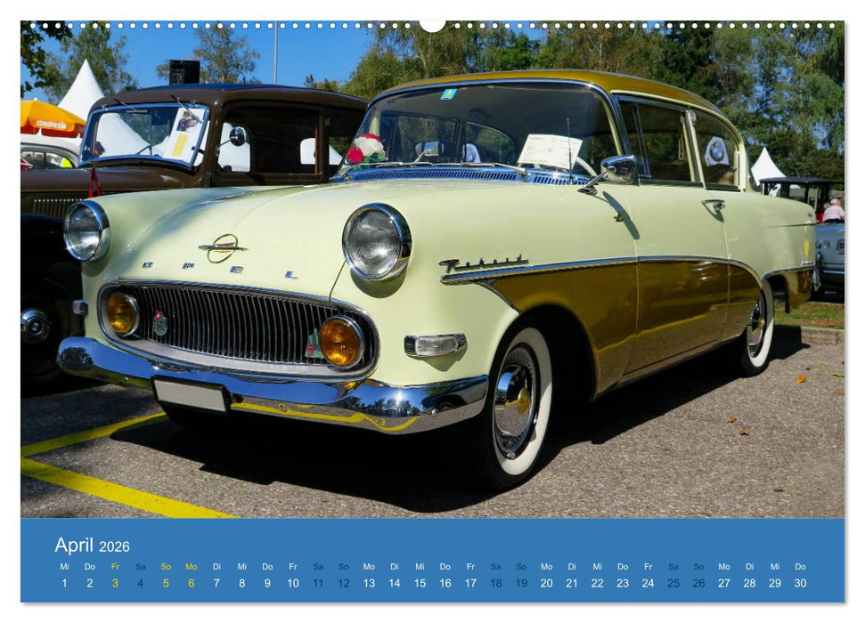 Opel Classics (CALVENDO Premium Wandkalender 2026)