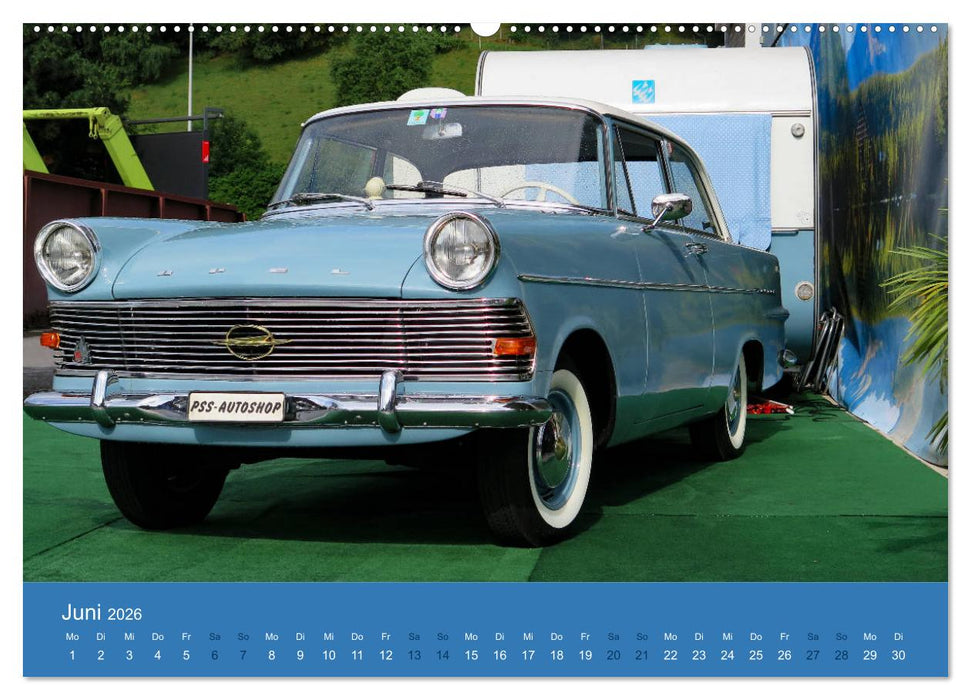 Opel Classics (CALVENDO Premium Wandkalender 2026)