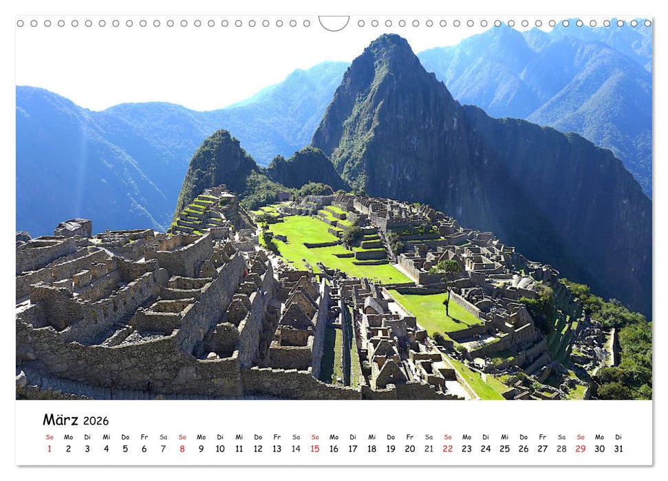 Im Herzen Backpacker - Auf den Pfaden eines Backpackers - Beliebte Orte und Sehenswürdigkeiten (CALVENDO Wandkalender 2026)