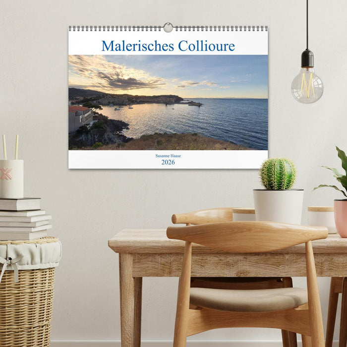Malerisches Collioure in Südfrankreich (CALVENDO Wandkalender 2026)