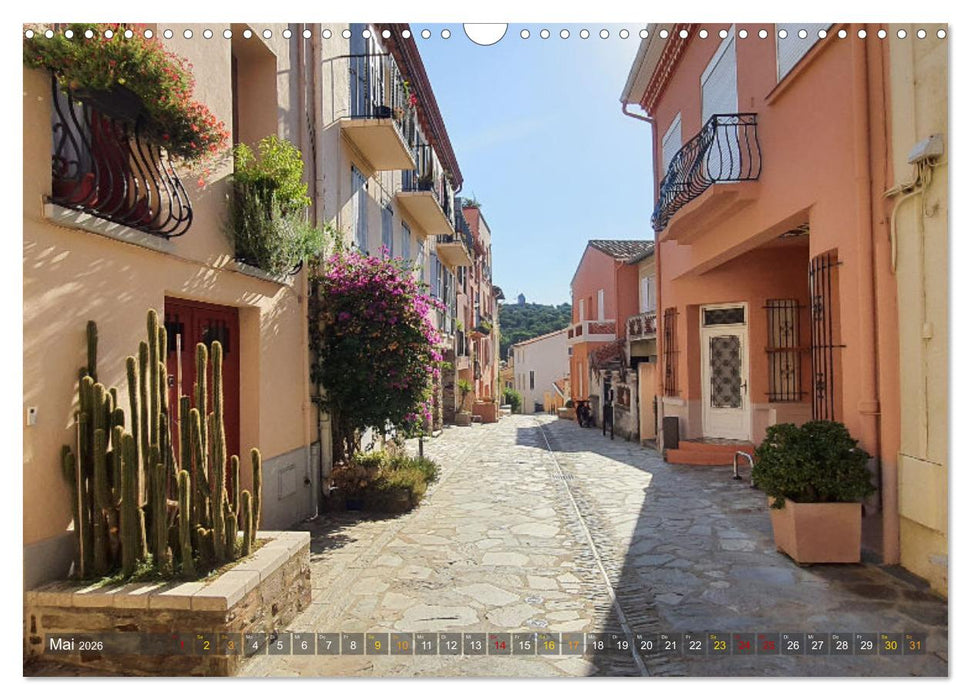 Malerisches Collioure in Südfrankreich (CALVENDO Wandkalender 2026)