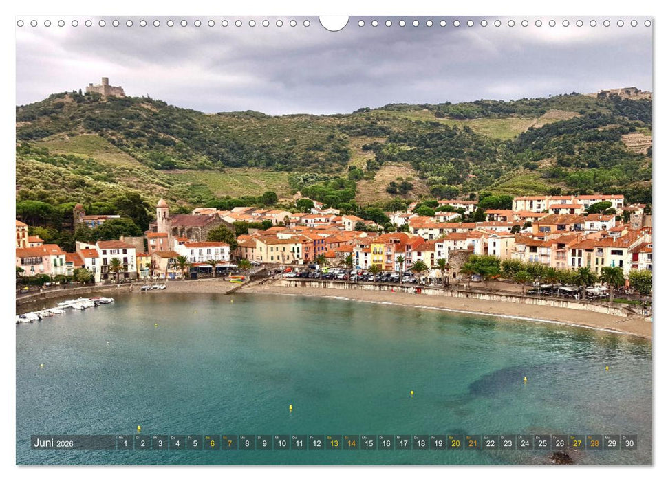 Malerisches Collioure in Südfrankreich (CALVENDO Wandkalender 2026)