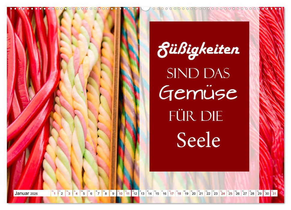 Liebe aus Zucker (CALVENDO Premium Wandkalender 2026)