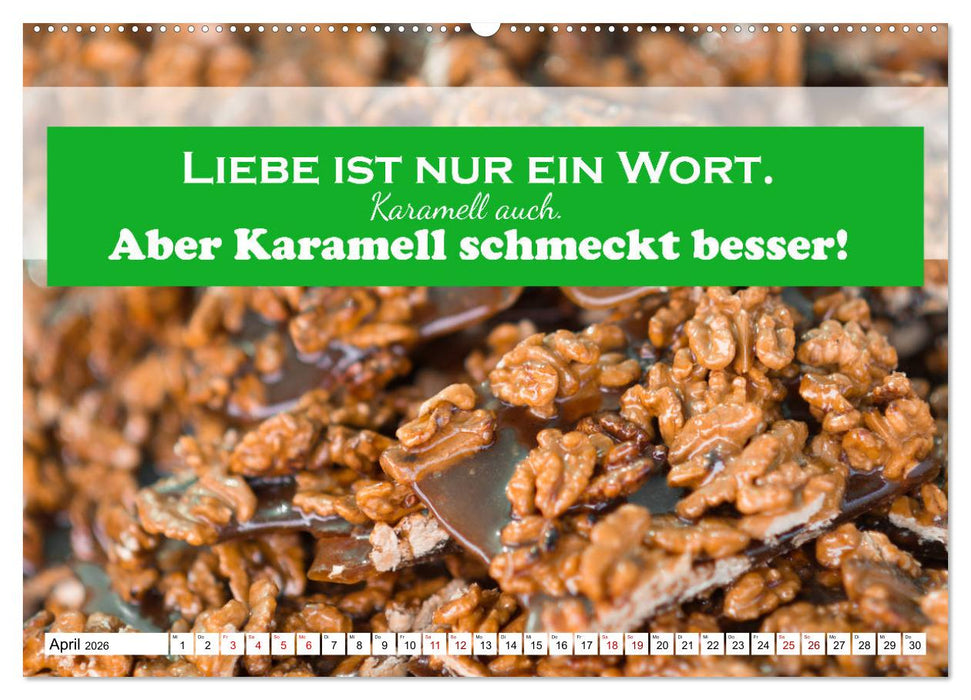 Liebe aus Zucker (CALVENDO Premium Wandkalender 2026)