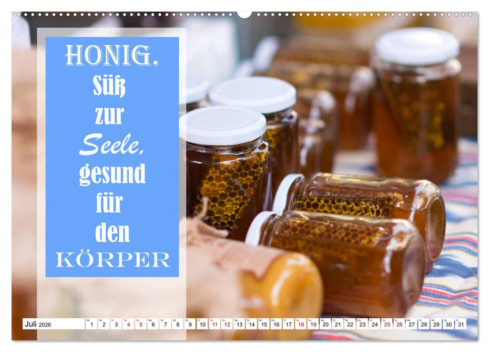 Liebe aus Zucker (CALVENDO Premium Wandkalender 2026)