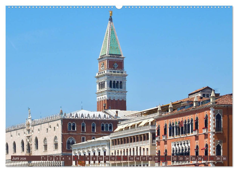In Sehnsucht Dein Venedig (CALVENDO Premium Wandkalender 2026)