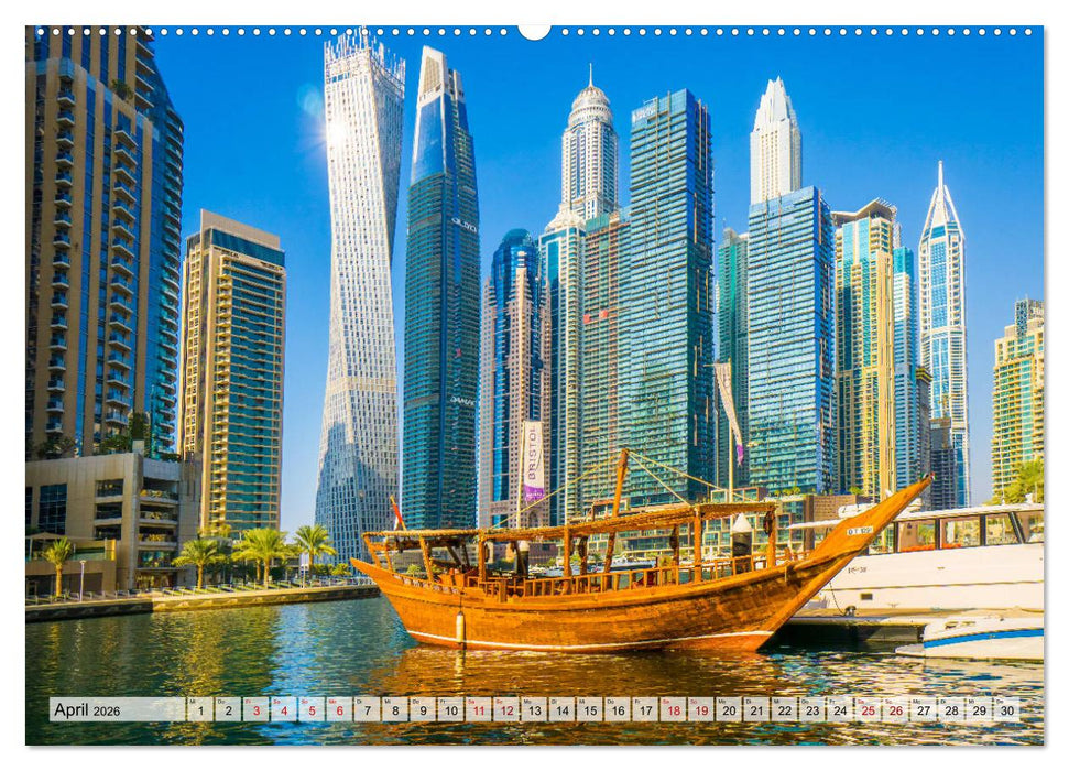 Dubai - Traumstadt der Scheichs (CALVENDO Premium Wandkalender 2026)
