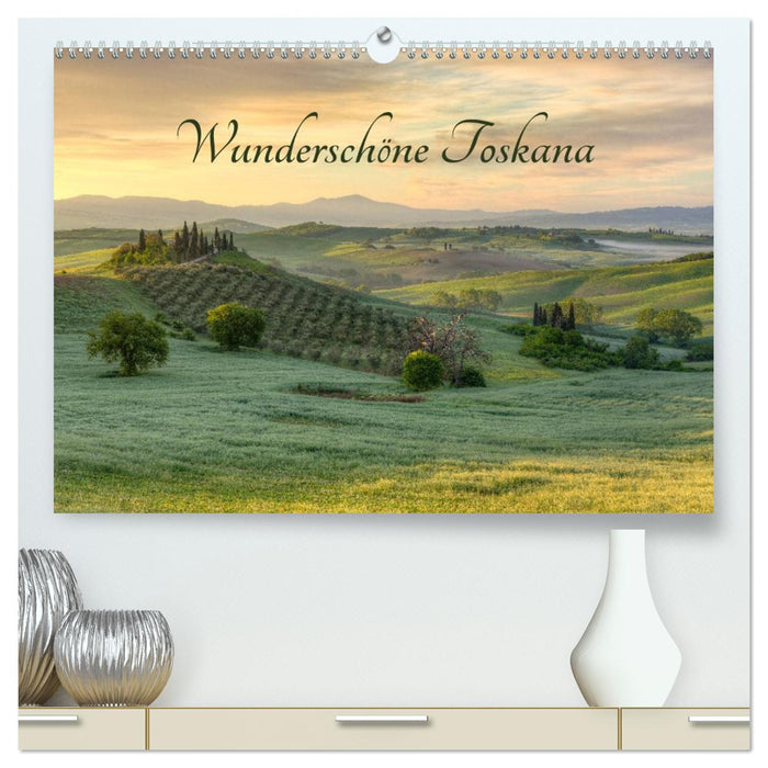 Wunderschöne Toskana (CALVENDO Premium Wandkalender 2026)