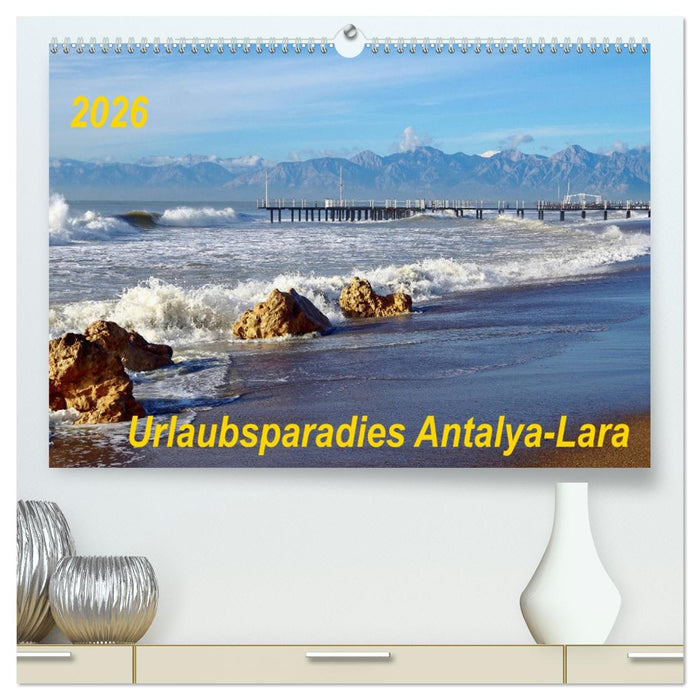 Urlaubsparadies Antalya-Lara (CALVENDO Premium Wandkalender 2026)