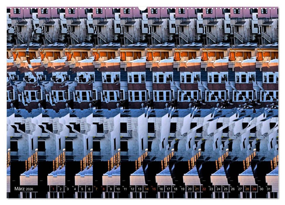 Magische Bilder - 3D Stereogramme (CALVENDO Premium Wandkalender 2026)