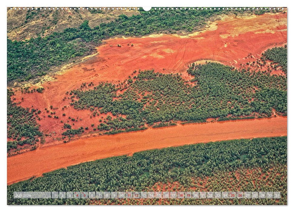 Afrika von oben (CALVENDO Premium Wandkalender 2026)