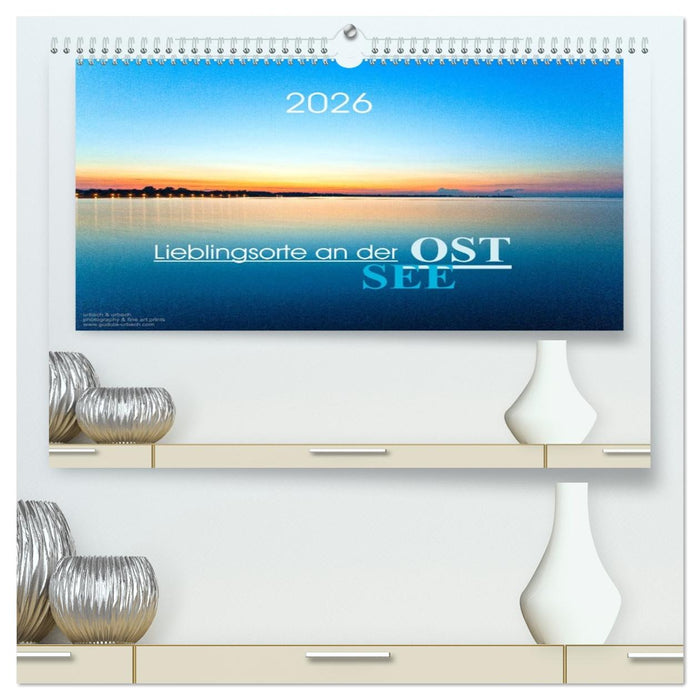 Lieblingsorte an der Ostsee (CALVENDO Premium Wandkalender 2026)