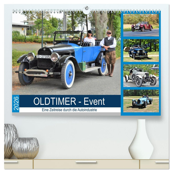 OLDTIMER-Event (CALVENDO Premium Wandkalender 2026)