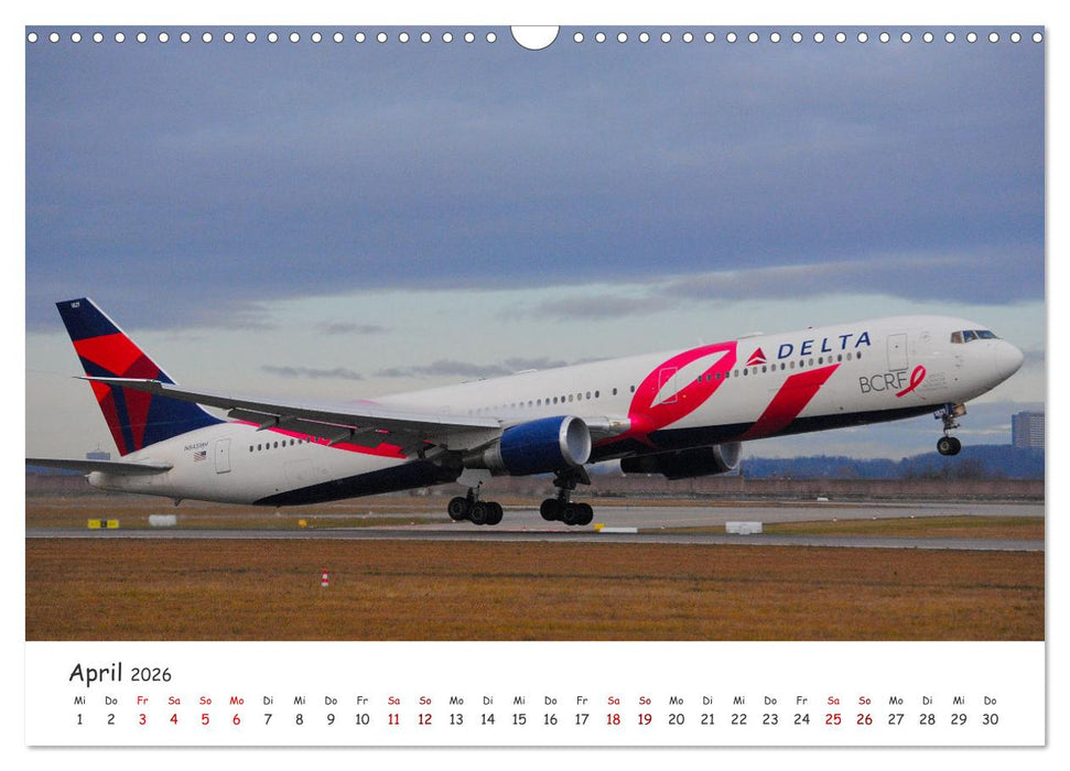 Besondere Flugzeugtypen (CALVENDO Wandkalender 2026)