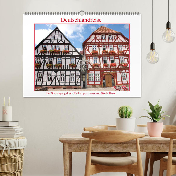 Deutschlandreise - Ein Spaziergang durch Eschwege (CALVENDO Wandkalender 2026)