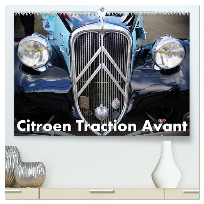 Citroen Traction Avant (CALVENDO Premium Wandkalender 2026)