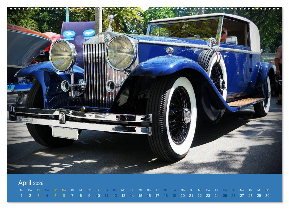 Rolls Royce Revival (CALVENDO Premium Wandkalender 2026)