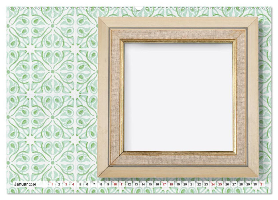 Schlaghosen, Disco und Tapeten. Hol dir die 70er zurück (CALVENDO Premium Wandkalender 2026)