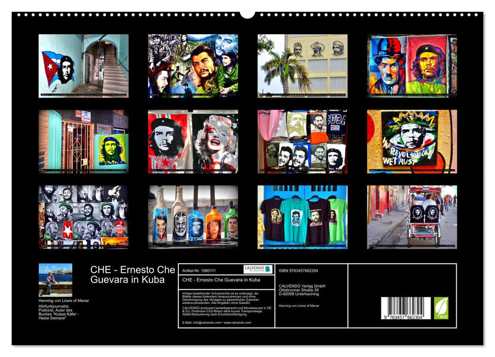 CHE - Ernesto Che Guevara in Kuba (CALVENDO Premium Wandkalender 2026)