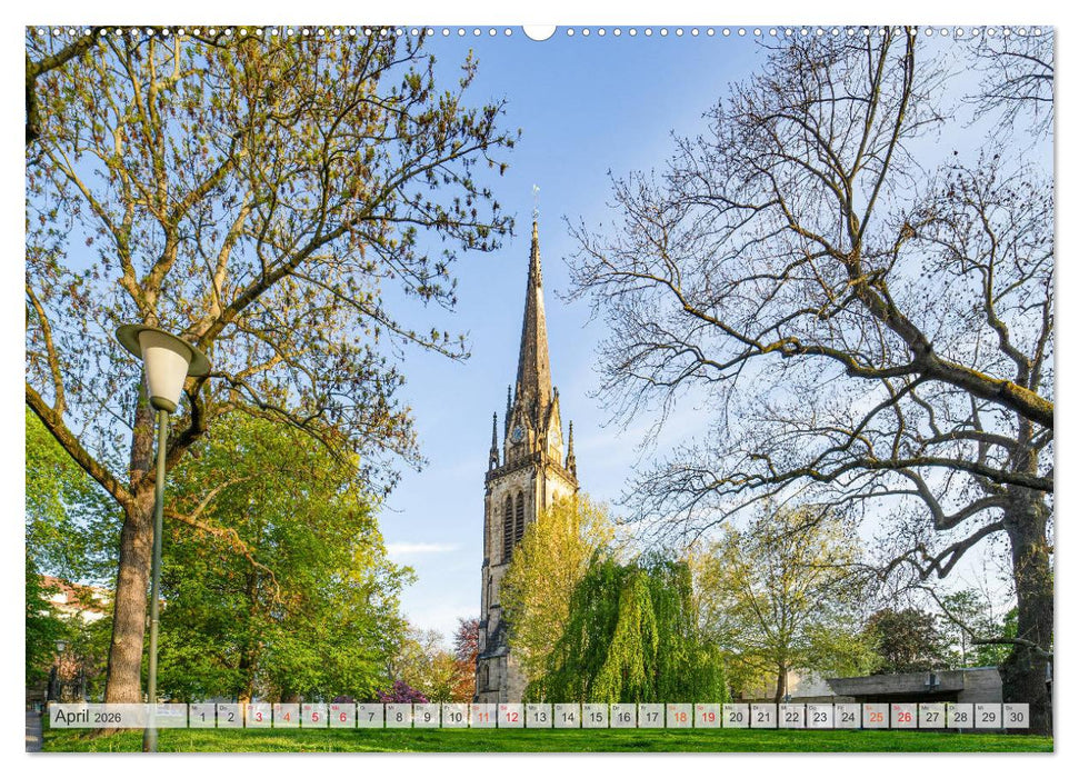 Kassel Stadtansichten (CALVENDO Premium Wandkalender 2026)