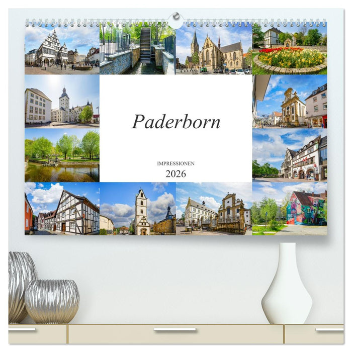 Paderborn Impressionen (CALVENDO Premium Wandkalender 2026)