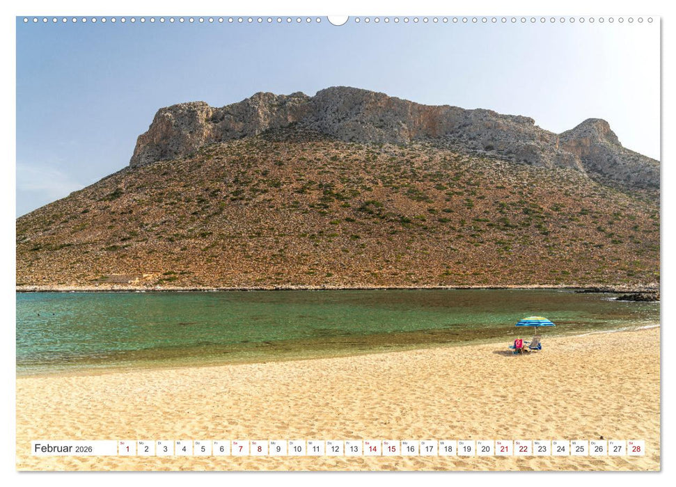 Kreta - der Westen (CALVENDO Wandkalender 2026)