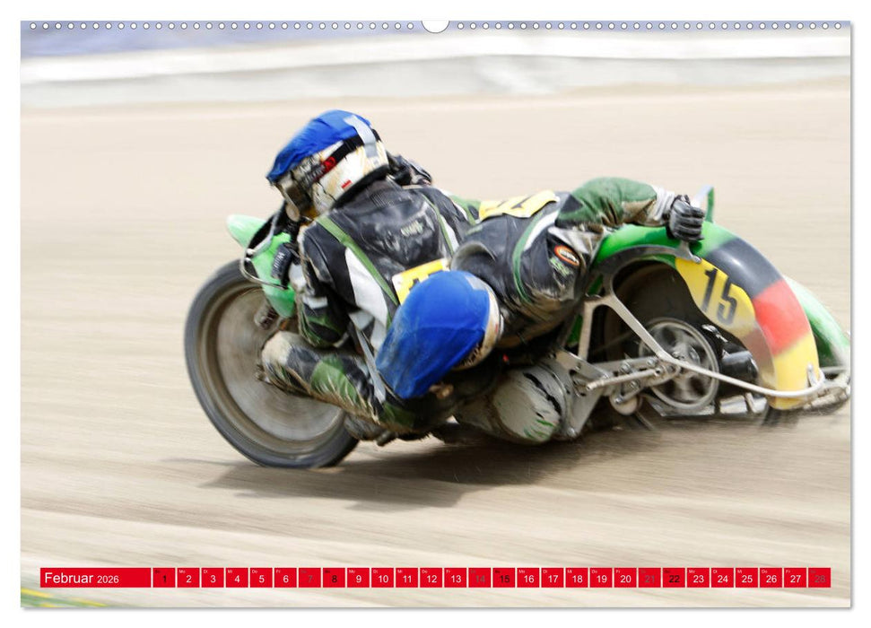 Speedway Sandbahn (CALVENDO Premium Wandkalender 2026)
