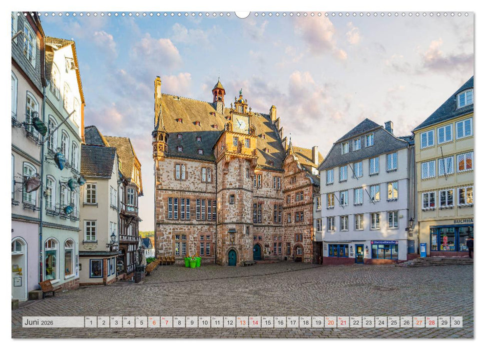 Marburg Impressionen (CALVENDO Premium Wandkalender 2026)