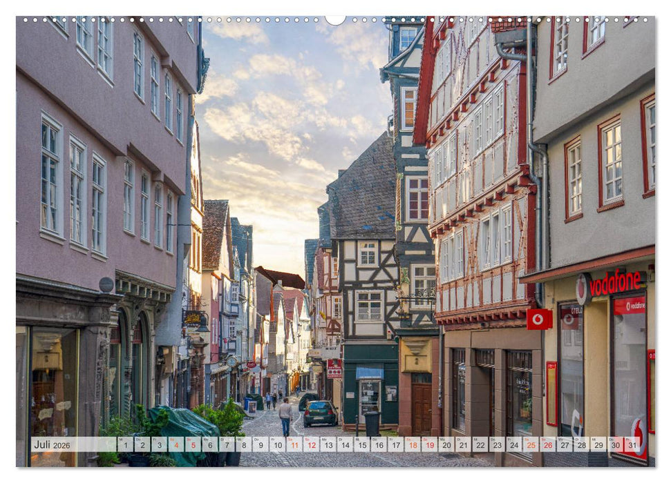 Marburg Impressionen (CALVENDO Premium Wandkalender 2026)