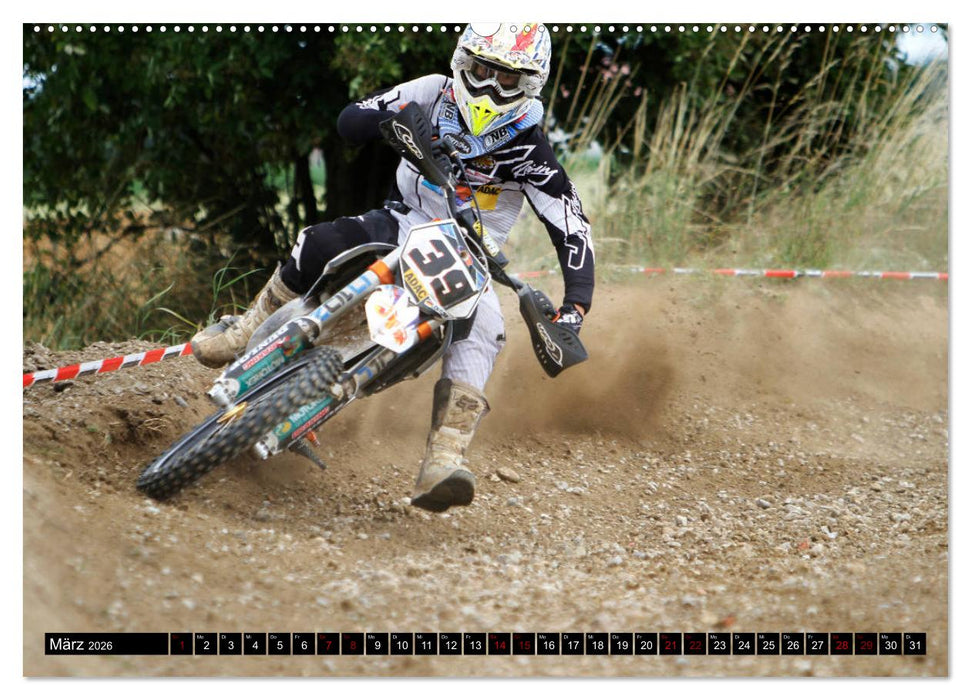 Moto Cross (CALVENDO Premium Wandkalender 2026)