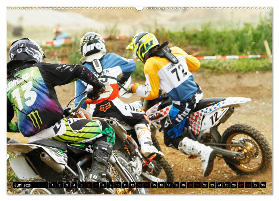 Moto Cross (CALVENDO Premium Wandkalender 2026)