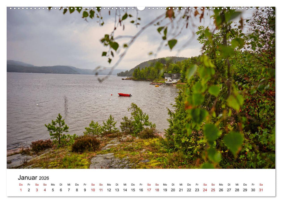 Norwegen im Spätsommer (CALVENDO Premium Wandkalender 2026)